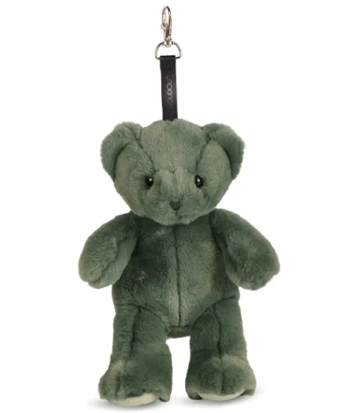 Doudou et Compagnie porte clé - Bijou de sac Ours peluche - 20 cm - Vert> Porte-Clé