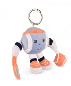 Doudou et Compagnie Porte-clés peluche Roland-Garros- Monsieur Balle -12 cm> Peluches|Porte-Clé