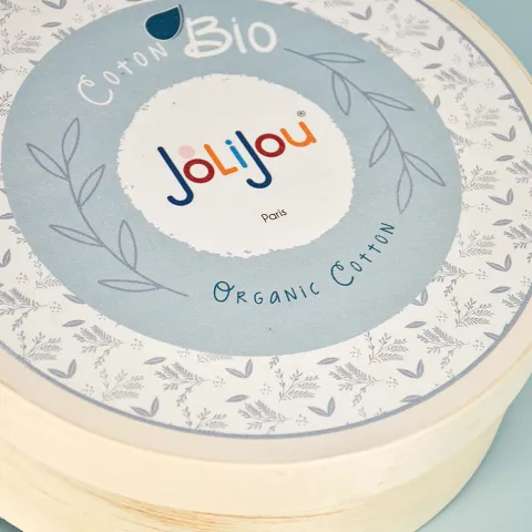 Doudou et Compagnie Poupée de chiffon en coton BIO - Flore- 30 cm> Poupées De Chiffon