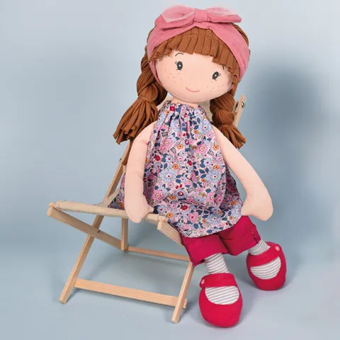 Doudou et Compagnie Poupée de chiffon Les Canailles - de Doudou - Capucine - 36 cm> Poupées De Chiffon