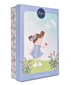 Doudou et Compagnie Poupee tissu PRETTY - Océane - 28 cm><noscript><img width=