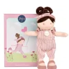 Doudou et Compagnie Poupee tissu PRETTY - Opaline - 28 cm> Poupées De Chiffon
