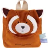 Doudou et Compagnie Sac à dos bebe PANDA ROUX - 20 x 20 x 10 cm - Unicef> Sacs