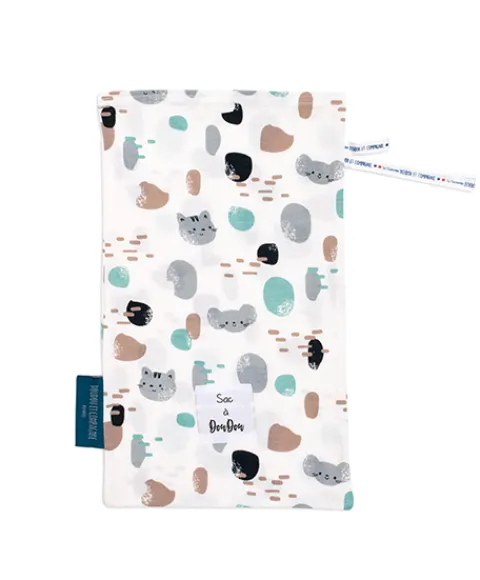 Doudou et Compagnie Sac à Doudou en coton à motifs - Modèle aléatoire> Sac À Doudou