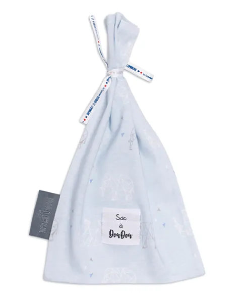 Doudou et Compagnie Sac à Doudou en coton à motifs - Modèle aléatoire> Sac À Doudou