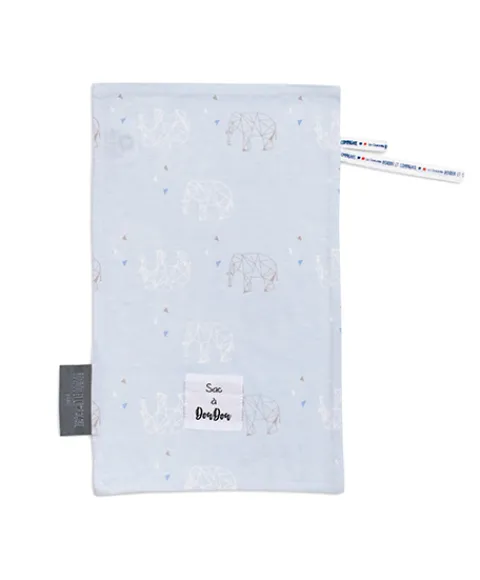 Doudou et Compagnie Sac à Doudou en coton à motifs - Modèle aléatoire> Sac À Doudou