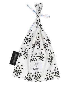 Doudou et Compagnie Sac à Doudou en coton à motifs - Modèle aléatoire><noscript><img width=