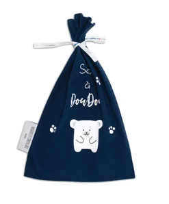 Doudou et Compagnie Sac à Doudou en coton Fun - Modèle aléatoire><noscript><img width=
