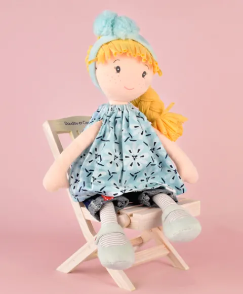 Doudou et Compagnie Transat pliant - Mon petit mobilier> Mon Petit Mobilier|Poupées De Chiffon