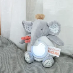 Doudou et Compagnie Veilleuse bébé elephant -15 cm><noscript><img width=