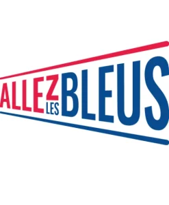 Doudou et Compagnie Allez les Bleus - Peluche poussin Cocorico blanc avec écharpe supporter - 20 cm