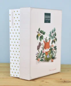 Doudou et Compagnie Boite a musique Renard - Romarin - 20 cm