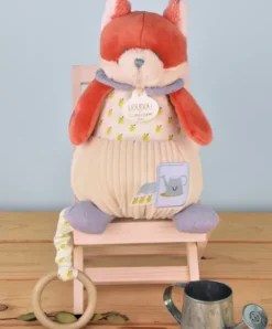 Doudou et Compagnie Boite a musique Renard - Romarin - 20 cm