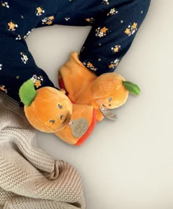 Doudou et Compagnie Chaussons bébé citrouilles - 0-6 mois