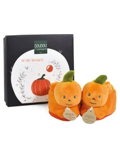 Doudou et Compagnie Chaussons bébé citrouilles - 0-6 mois