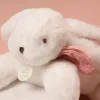 Doudou et Compagnie Coffret Pantin Lapin Vieux rose - Happy Boho - 25 cm