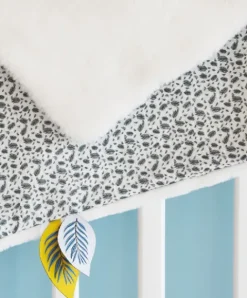 Doudou et Compagnie Couverture bébé plaid Douceur Yoca le koala - Blanc - 70 x 100 cm