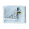Doudou et Compagnie Couverture bébé plaid Douceur Yoca le koala - Bleu - 70 x 100 cm