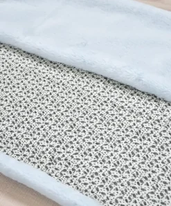 Doudou et Compagnie Couverture bébé plaid Douceur Yoca le koala - Bleu - 70 x 100 cm