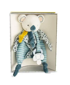 Doudou et Compagnie Doudou attache sucette koala Yoca - 20 cm