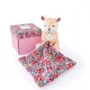 Doudou et Compagnie Doudou FAON beige avec mouchoir - BOH'AIME