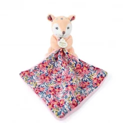 Doudou et Compagnie Doudou FAON beige avec mouchoir - BOH'AIME