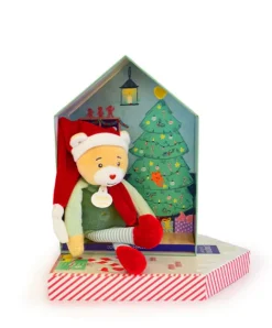Doudou et Compagnie Doudou Farceur & sa maisonnette - Cotillon Lutin Farceur 27 cm