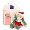 Doudou et Compagnie Doudou Farceur & sa maisonnette - Cannelle Lutin Farceur 27 cm