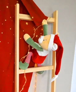 Doudou et Compagnie Doudou Farceur de Noël - Cannelle Lutin Farceur 40 cm