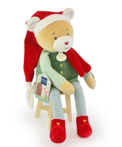 Doudou et Compagnie Doudou Farceur de Noël - Cotillon Lutin Farceur 40 cm