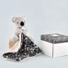 Doudou et Compagnie Doudou Koala gris avec mouchoir - BOH'AIME - 12 cm