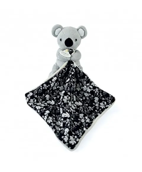 Doudou et Compagnie Doudou Koala gris avec mouchoir - BOH'AIME - 12 cm