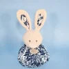 Doudou et Compagnie Doudou Lapin beige - Cocon - Balle d'éveil - 3 EN 1