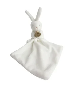 Doudou et Compagnie Doudou lapin mouchoir - 10 cm - Boite fleur