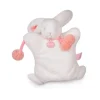 Doudou et Compagnie Doudou Marionnette Lapin Pompon Corail