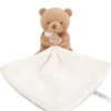 Doudou et Compagnie Doudou mouchoir- Mon petit ourson - Marron - 10 cm
