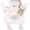 Doudou et Compagnie Doudou Ours cape Blanc - 25 cm - Collection Anniversaire