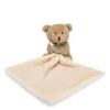 Doudou et Compagnie Doudou ours mouchoir - 10 cm - Boite fleur