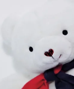 Doudou et Compagnie Doudou plat fabriqué en France - L'Ours Élysée - 22 cm