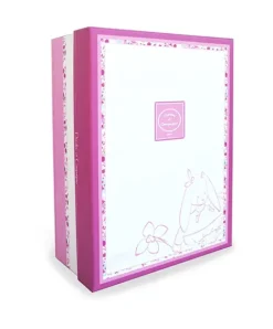 Doudou et Compagnie Doudou plat Cerise le lapin Rose - 27 cm