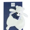 Doudou et Compagnie Doudou plat Ours Luminescent - 26 cm - Clair de Lune