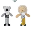 Doudou et Compagnie Hochet Pouet - Jaune ou Gris - BOH'AIME