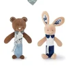 Doudou et Compagnie Hochet Pouet Bleu - BOH'AIME