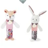Doudou et Compagnie Hochet Pouet Rose - BOH'AIME