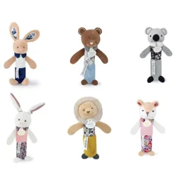 Doudou et Compagnie Hochet Pouet Rose - BOH'AIME