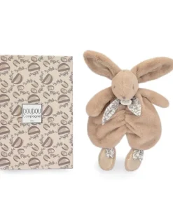 Doudou et Compagnie Lapin DOUDOU® - Doudou lapin Beige - 29 cm