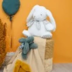 Doudou et Compagnie Lapin geant - LAPIN DOUDOU 42 cm - Blanc