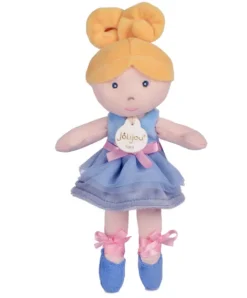 Doudou et Compagnie Ma poupée ballerine - Bleu - 25 cm
