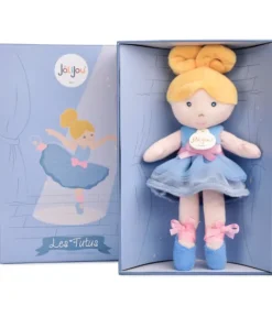 Doudou et Compagnie Ma poupée ballerine - Bleu - 25 cm