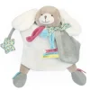 Doudou et Compagnie Marionnette à main Chien Toopi boy gris - 28 cm